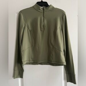 Avia Women's Olive Pullover Quarter Zip
